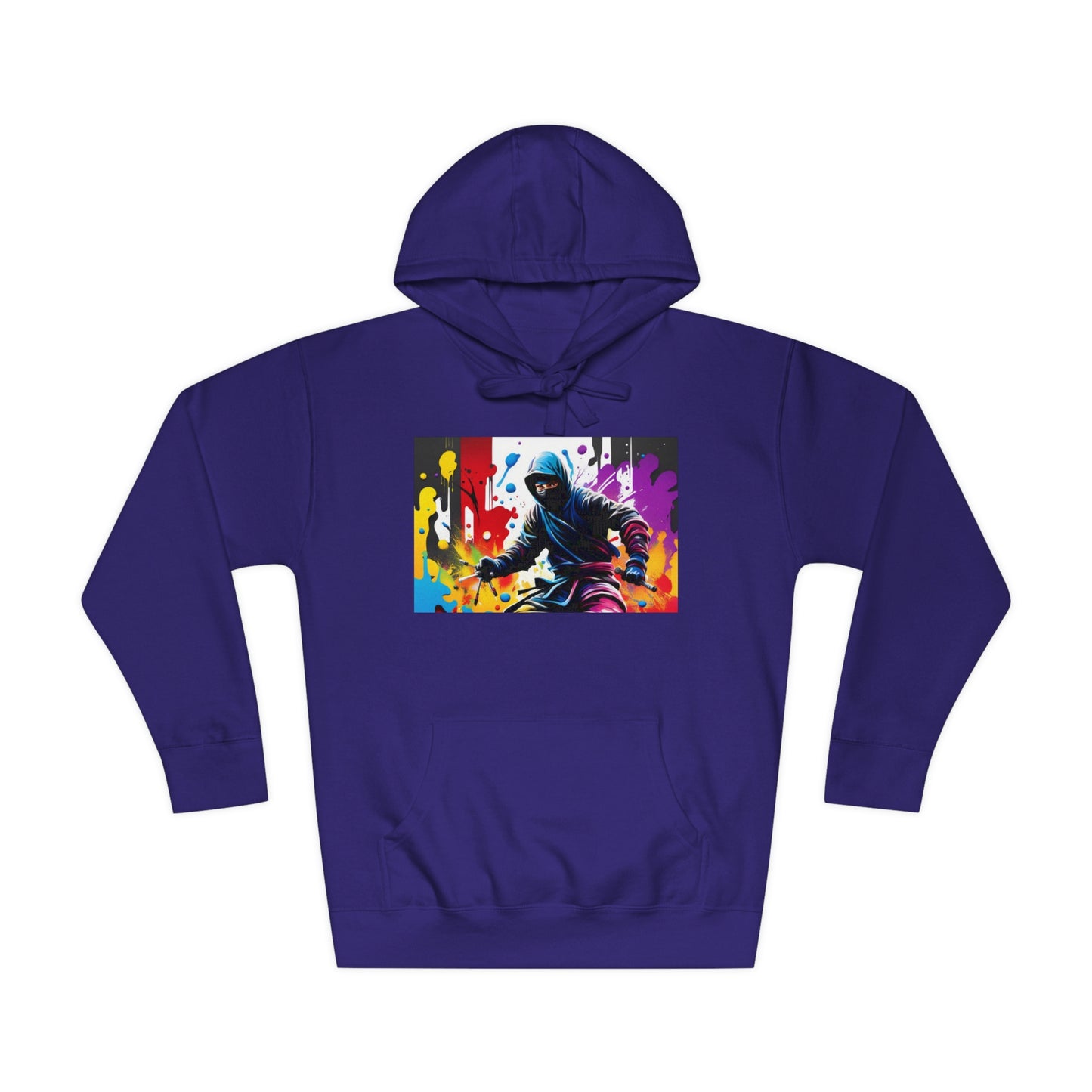 Graffiti Ninja Unisex Fleece Hoodie