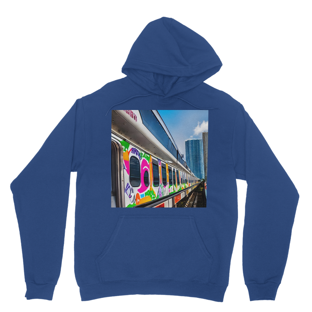 Painted Miami Metrorail Young Dolph Back to the Shack Adult Hoodie