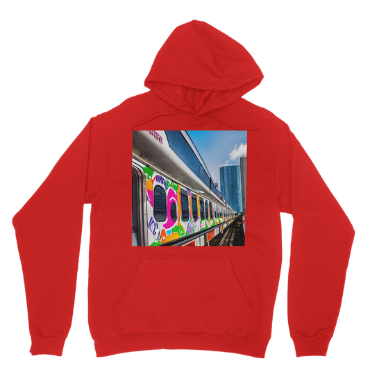 Painted Miami Metrorail Young Dolph Back to the Shack Adult Hoodie