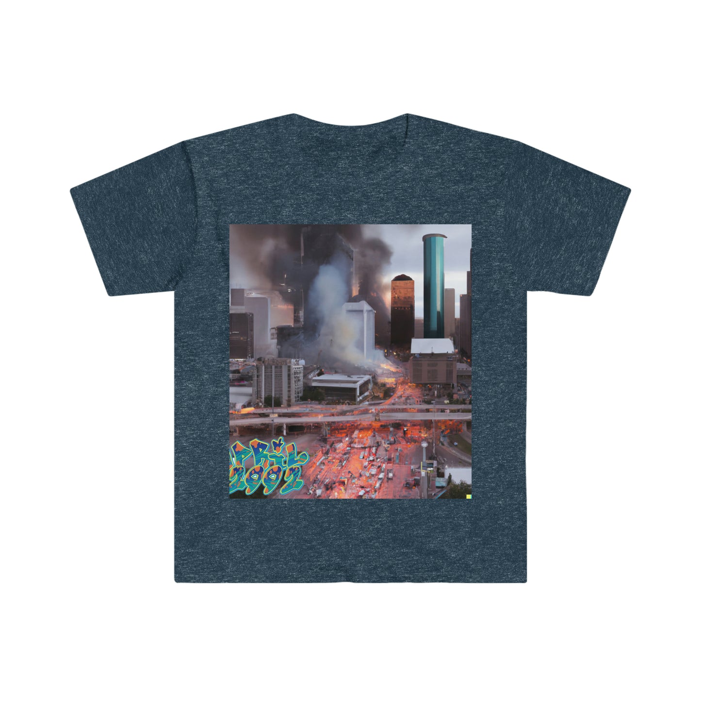 April 29 Riots Unisex Softstyle T-Shirt