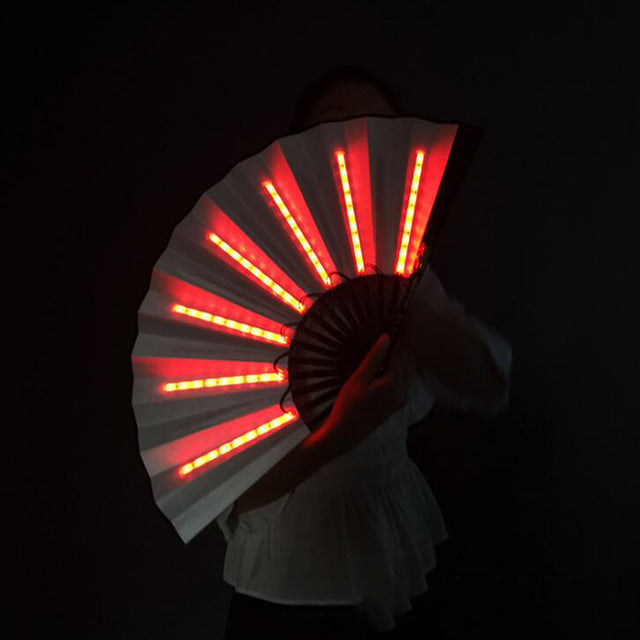 Party LED Fan Luminous Light Up Fan