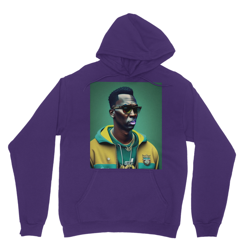 Young Dolph Young Dolph Back to the Shack Adult Hoodie